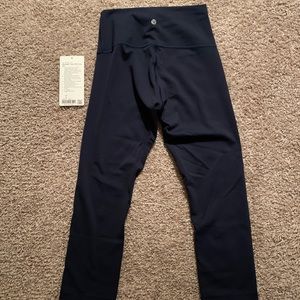 Lululemon Wunder train HR crop legging